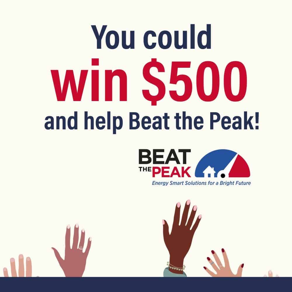 You could win $500 and help Beat the Peak!