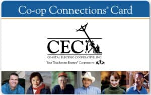 CEC Co-op Connections card example