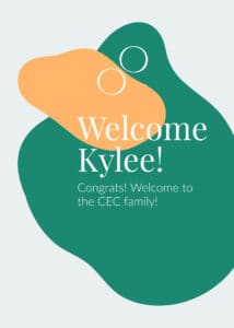 Welcome Kylee